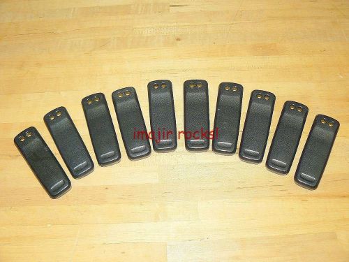 Lot of 10 vertex standard yaesu ba0102700112ka portable 2-way radio belt clips for sale