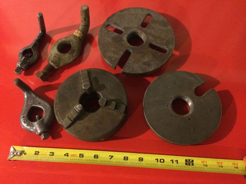 Lathe chuck drive plate face dogs armstong atlas 10&#034; south bend logan 1-1/2-8 for sale