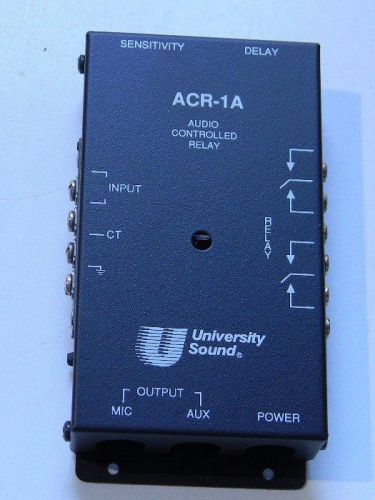 University Sound ACR-1A Audio Controlled Relay