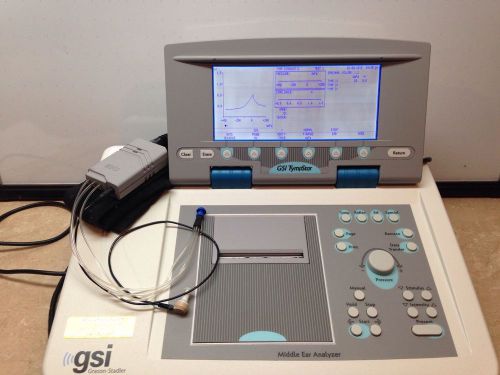 GSI Tympstar V.2, Middle Ear Analyzer (Tympanometer) w/Current Calibration Cert.