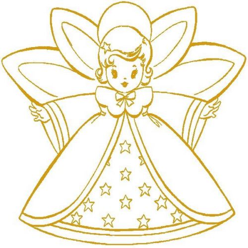 30 Custom Gold Star Angel Personalized Address Labels