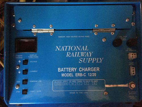 National railways battery charger ERB-C 12/20
