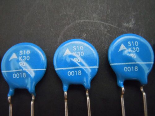 20Pcs EPCOS LEADED VARISTOR SIOV-S10K30GS4R5 30V, 5mm PITCH