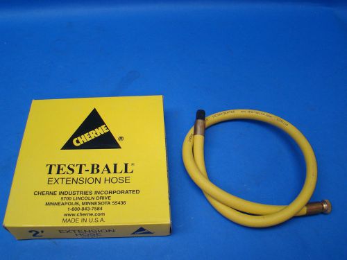 CHERNE 2&#039; foot EXTENSION HOSE MODEL 274-011 NEW IN FACTORY BOX  YELLOW HOSE
