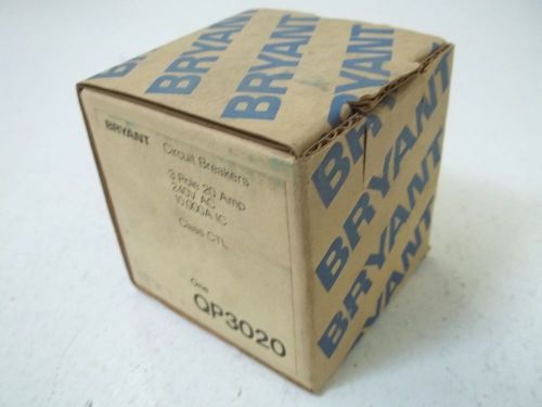 BRYANT QP3020 CIRCUIT BREAKER *NEW IN A BOX*