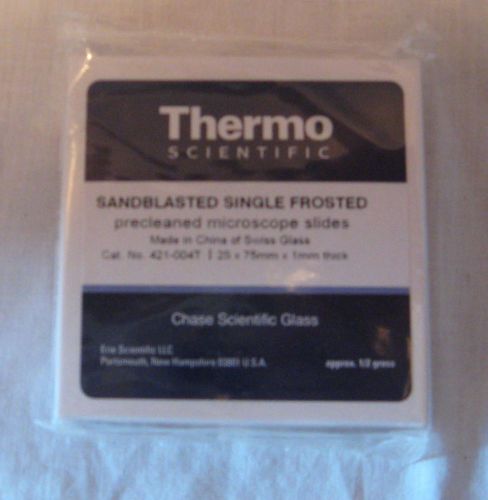 Thermo Scientific Frosted Microscope Slides NEW