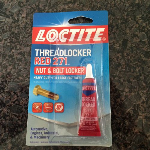 Henkel Loctite Threadlocker 271 Red 6 Ml Permanent Sealer *FAST SHIP*
