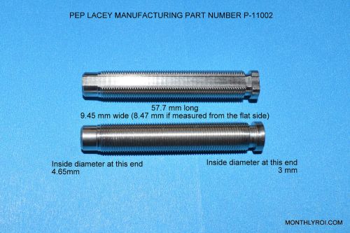 9 mm x 57 mm Lead Screw PEP Lacey P-11002 Medical Manufacturing