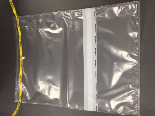 Nasco 184 oz whirl-pak sample bags (15” x 20”)w/ white write on stripe for sale