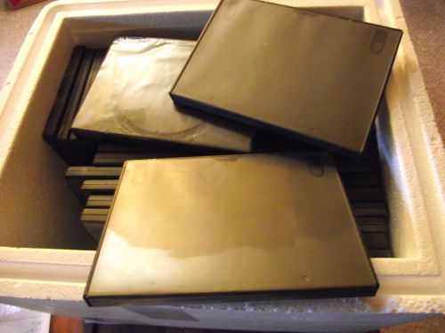 42 DVD Standard Cases shipped in a Foam Cooler