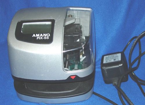 Amano pix- 55 atomic employee time clock for sale