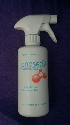 Anasept Skin and Wound Antiseptic 12 Oz Trigger Spray Bottle ***Kills Super Bugs