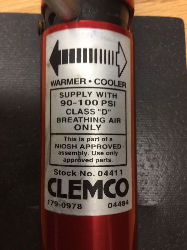 Clemco climate control tube for continuous Supply Respirators #04411