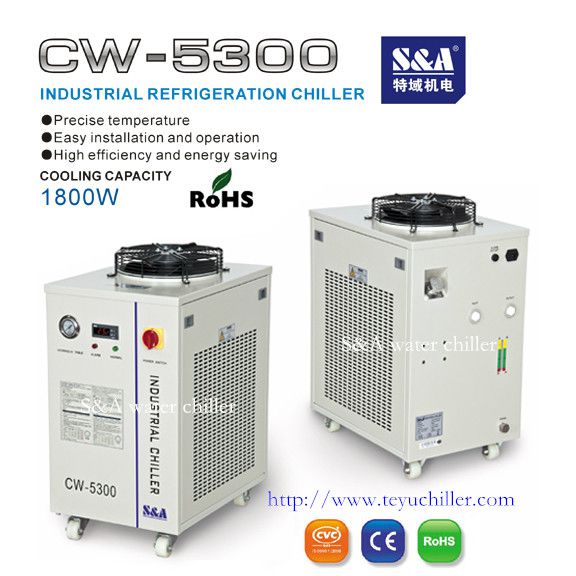 Industrial water chiller cw-5300 for calorimeters of lab for sale