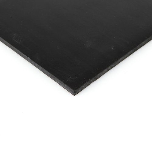 Neoprene sheet, 50a durometer, smooth finish, no backing, black, 0.25&#034; for sale