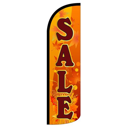 Sale Gold Swooper Flag Jumbo Sign Feather Banner made in USA