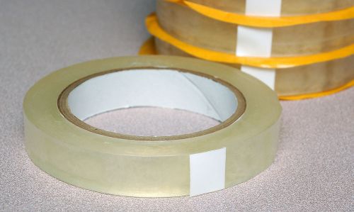 3/4&#034; GLOSSY TRANSPARENT ADHESIVE SCOTCH TAPE 3/4&#034; x 2592&#034; on 3&#034; Core Roll