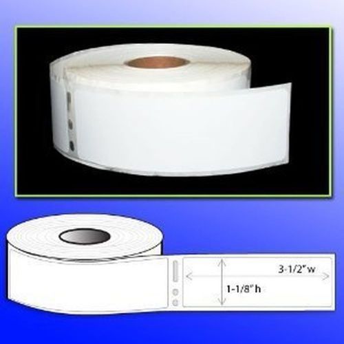 Menotek 4 rolls of 1.125x3.5 dymo-compatible address shipping labels 30252 for sale