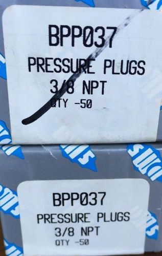 Dms brass pressure plugs bpp050 for sale
