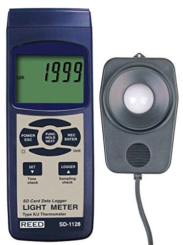 Reed instruments sd-1128 light meter data logger for sale