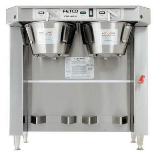 New fetco cbs-62h 6000 series 3 gallon twin thermal coffee brewer for sale