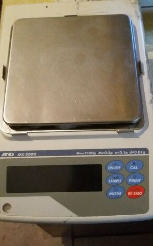 A&amp;D Weighing (GX-2000) Precision Balance (Internal Calibration)