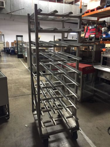6ft Tall Commercial Restaurant Number 10 Can Rack