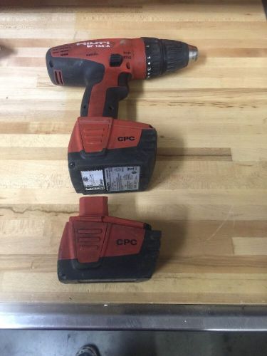 Used Hilti SF 144-A 14.4 Volt Drill W/ 2 Battery No Charger City Surplus
