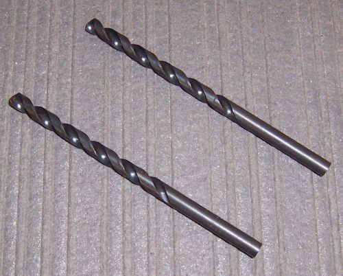 2-ea. bosch 15/64&#034; bl4142 jobber length hss drill bits for sale