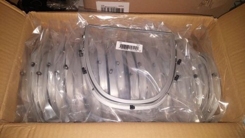 24 new mcr safety aluminum faceshield brackets - crew 102 for hard hat - 1 case for sale