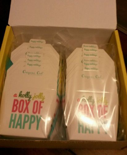 Origami Owl Holiday Take out boxes (lot of 12)
