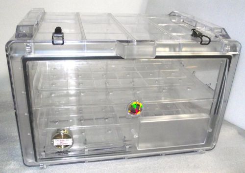 Bel-art scienceware secador desiccator; 2 shelves &amp; hygrometer with warranty for sale