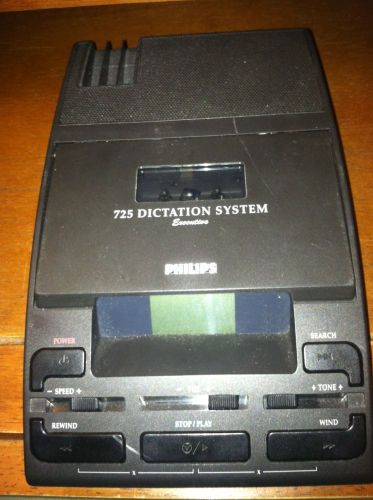 Philips 725 Executive Dictation Transcriber Base Only Working