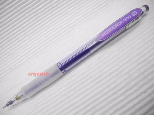 Pilot HCR-12R Color Eno 0.7mm Colored Mechanical Pencil, Violet Lead inside