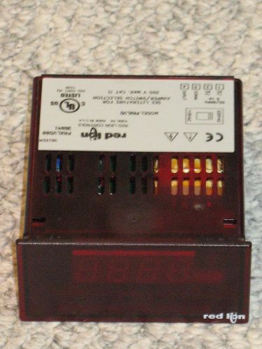 Red Lion PAXLVD Digital Display Meter, DC Input, AC Supply