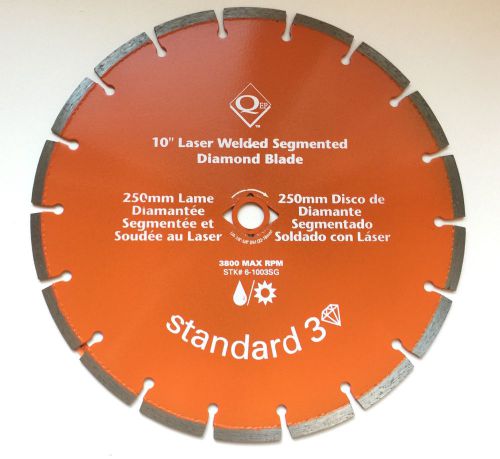 10&#034; Segmented Diamond Blade