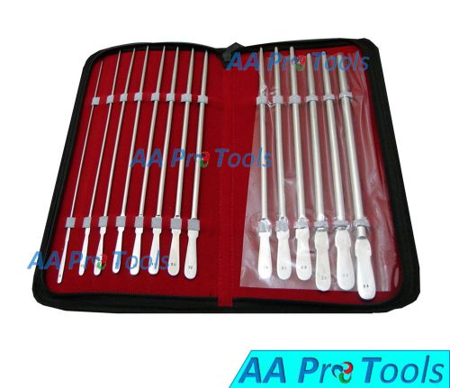 AA Pro: 14 Pcs Dittel Urethral Sounds Urology Surgical Medical Instruments New