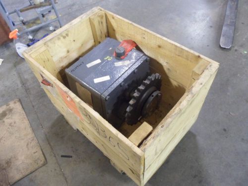 Falk enclosed gear drive w/ back stop #514926j ratio 16.62 rebuilt in crate for sale