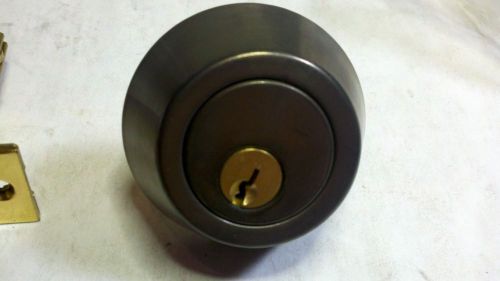 Cal-royal heavy duty single cylinder deadbolt anodized bronze t220 us10b for sale