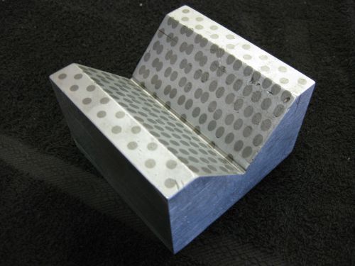 Magnetic v block &amp; mag. squaring block for sale