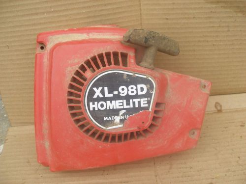 RECOIL STARTER HOMELIYE XL-98D CONCRETE SAW CUT OFF XL-98 tag#b1