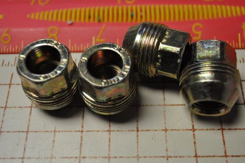 Metric lug nut special lug nut for custom chrome cover new old stock for sale