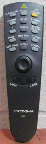 Proxima CXEH Original Projector Remote Control With Laser Pointer - Tested