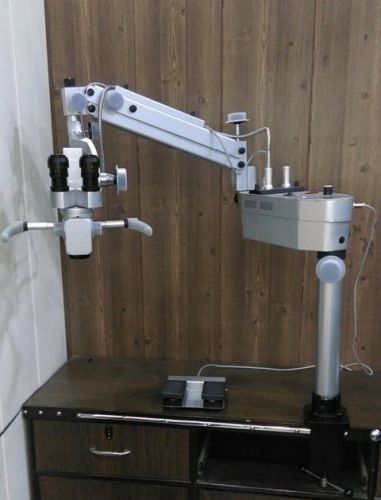 ENTSurgical Microscope Operation  three step WITH LIGHTSOURCETWIN BULB infumed