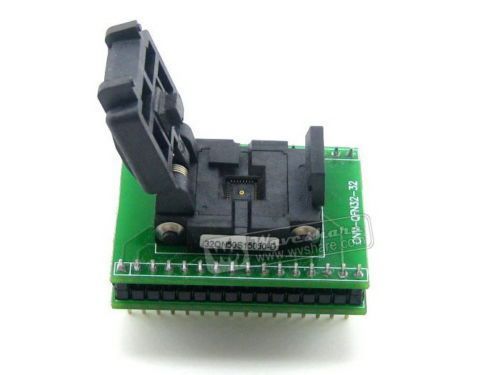 QFN32 MLF32 MLP32 QFN to DIP32 5x5 mm 0.5Pitch IC Test Socket Programmer Adapter