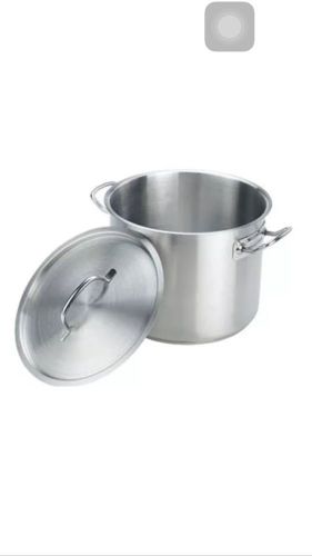 Crestware SSPOT35 Induction Stock Pot &amp; Cover 35 qt.