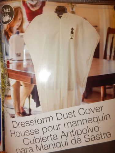 DRITZ UNISEX Figure Shaped DRESS FORM MANNEQUIN CANVAS DUST SUNLIGHT COVER-NEW