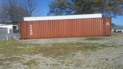 45&#039;  shipping /storage container- weather tight servicing- oxford,ms for sale