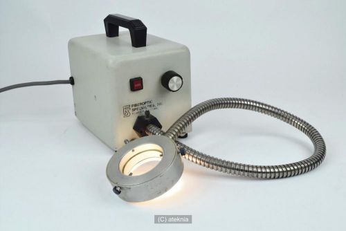 Fiberoptic Specialties model LS86 Microscope Fiber Optic Ring Light 150 Watts