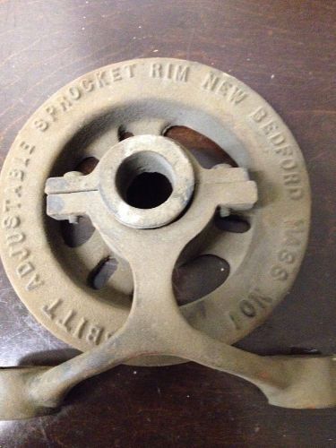 Unused babbitt adjustable chainwheel sprocket rim size 1 door valve overhead for sale